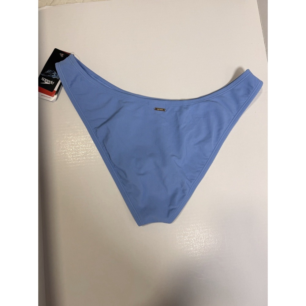 Speedo Women's Eco Flex Scoop Bikini Bottom Size XL NWT Curious Blue - Picture 6 of 7
